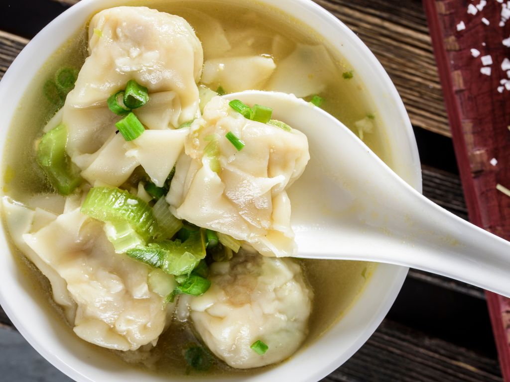 Shrimp tempura Udon Noodle Soup